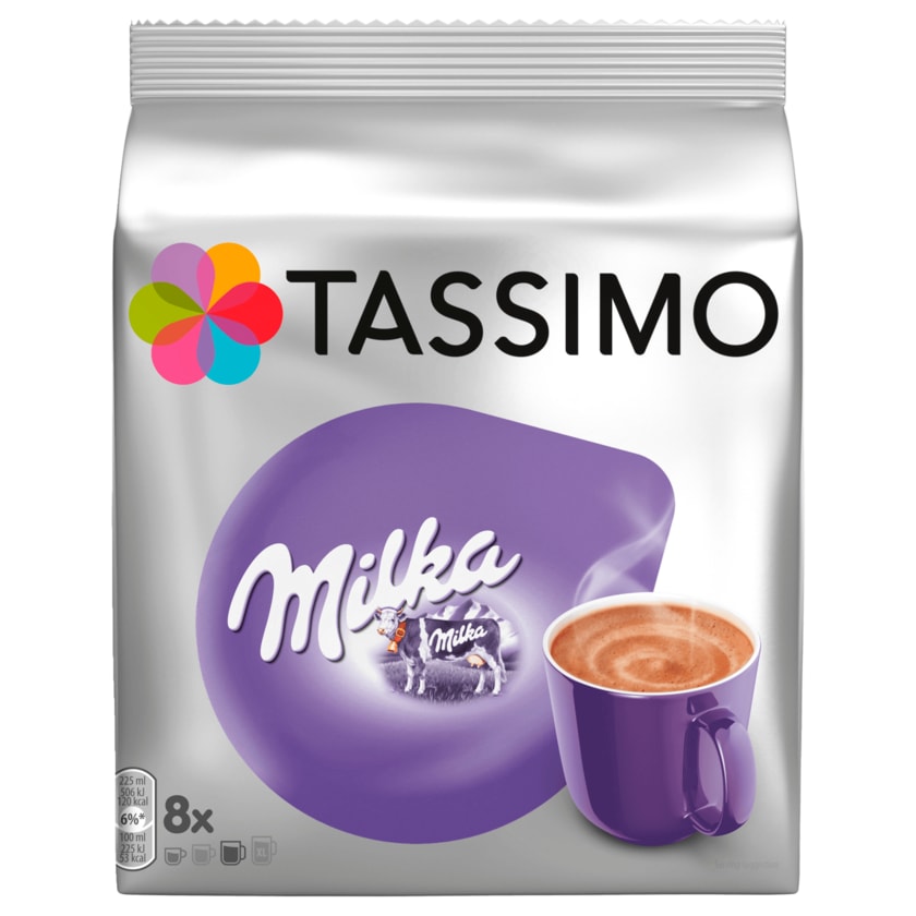 Tassimo Kaffeekapseln Milka 240g, 8 Kapseln